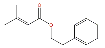 2-Phenylethyl 3-methyl-2-butenoate